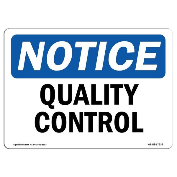 Safety Sign, OSHA Notice, 10